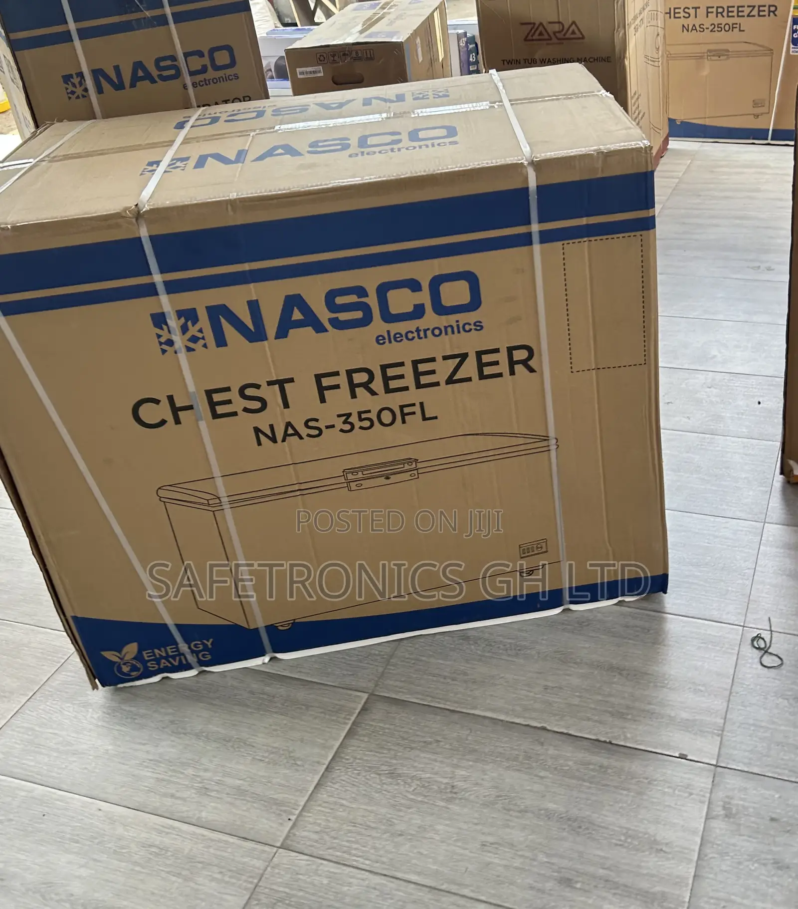 Just Purchase Nas-350fl Singledoor Electric 250l Grey Freezer