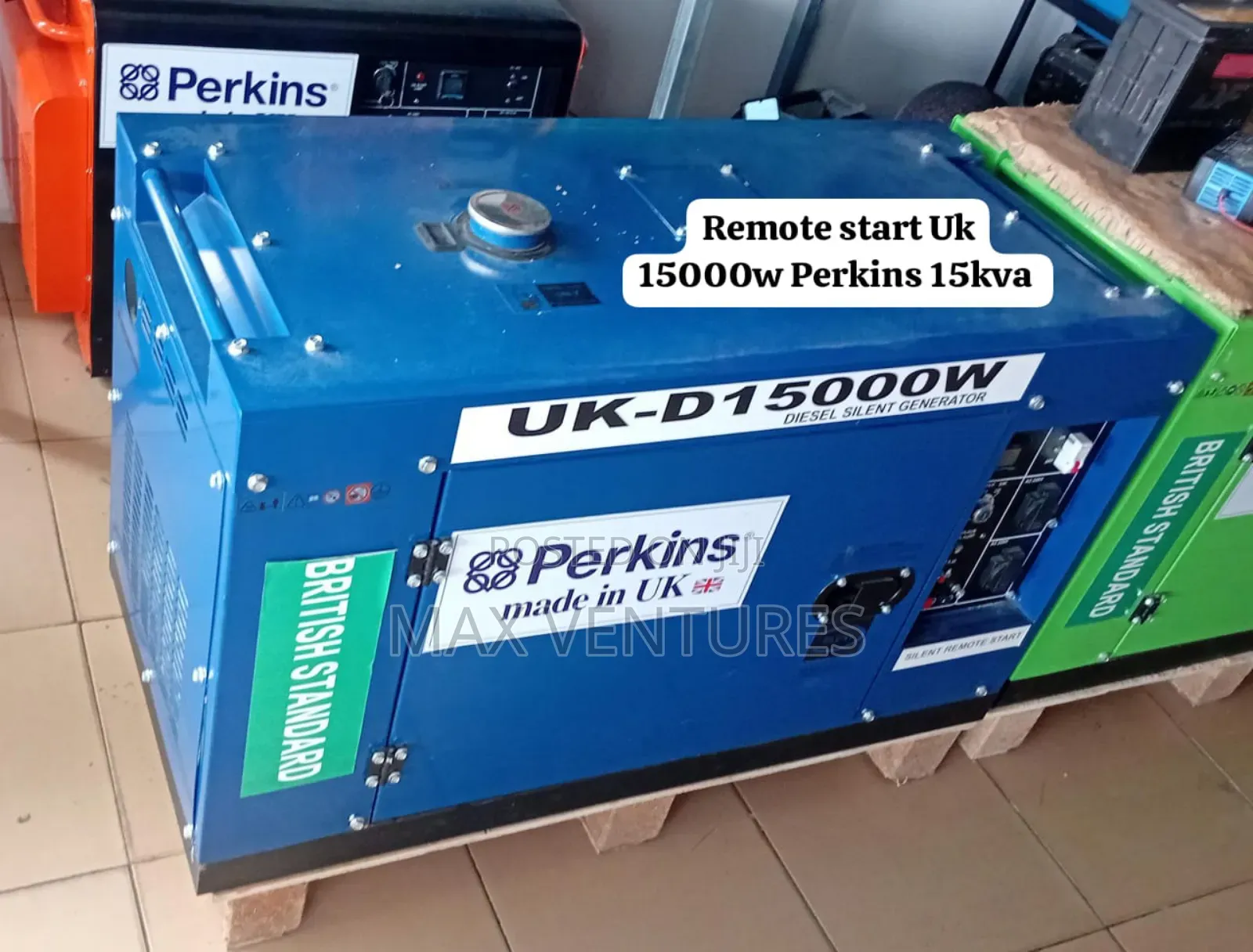 Blue Perkins Generator Diesel 15kva 15000w Silent 15000w