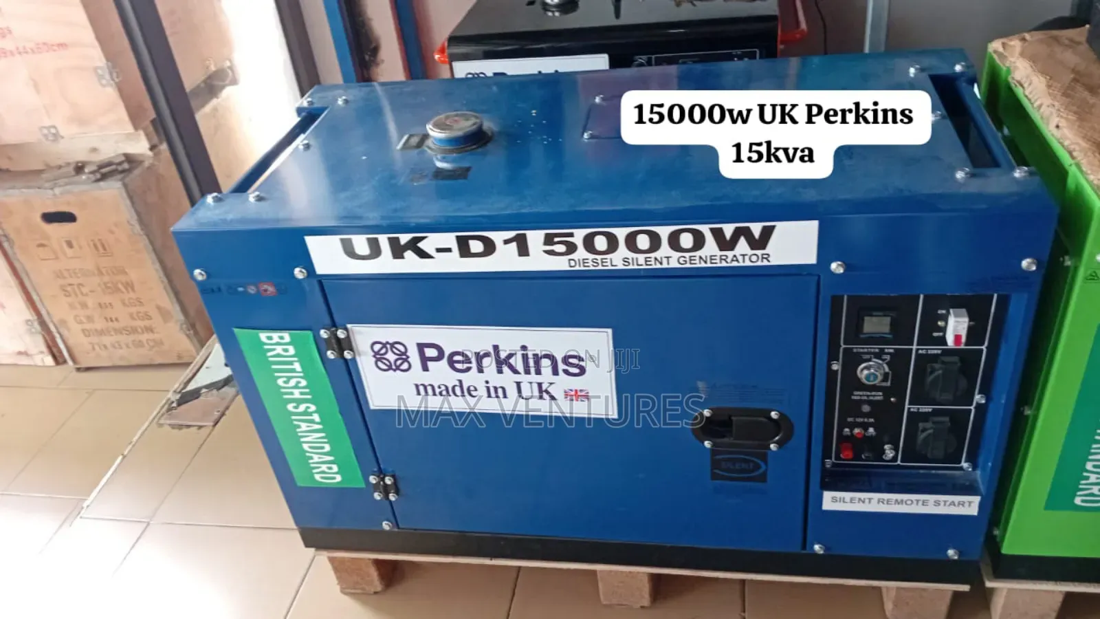 Single Phase Uk Perkins Generator Diesel 15kv15000w