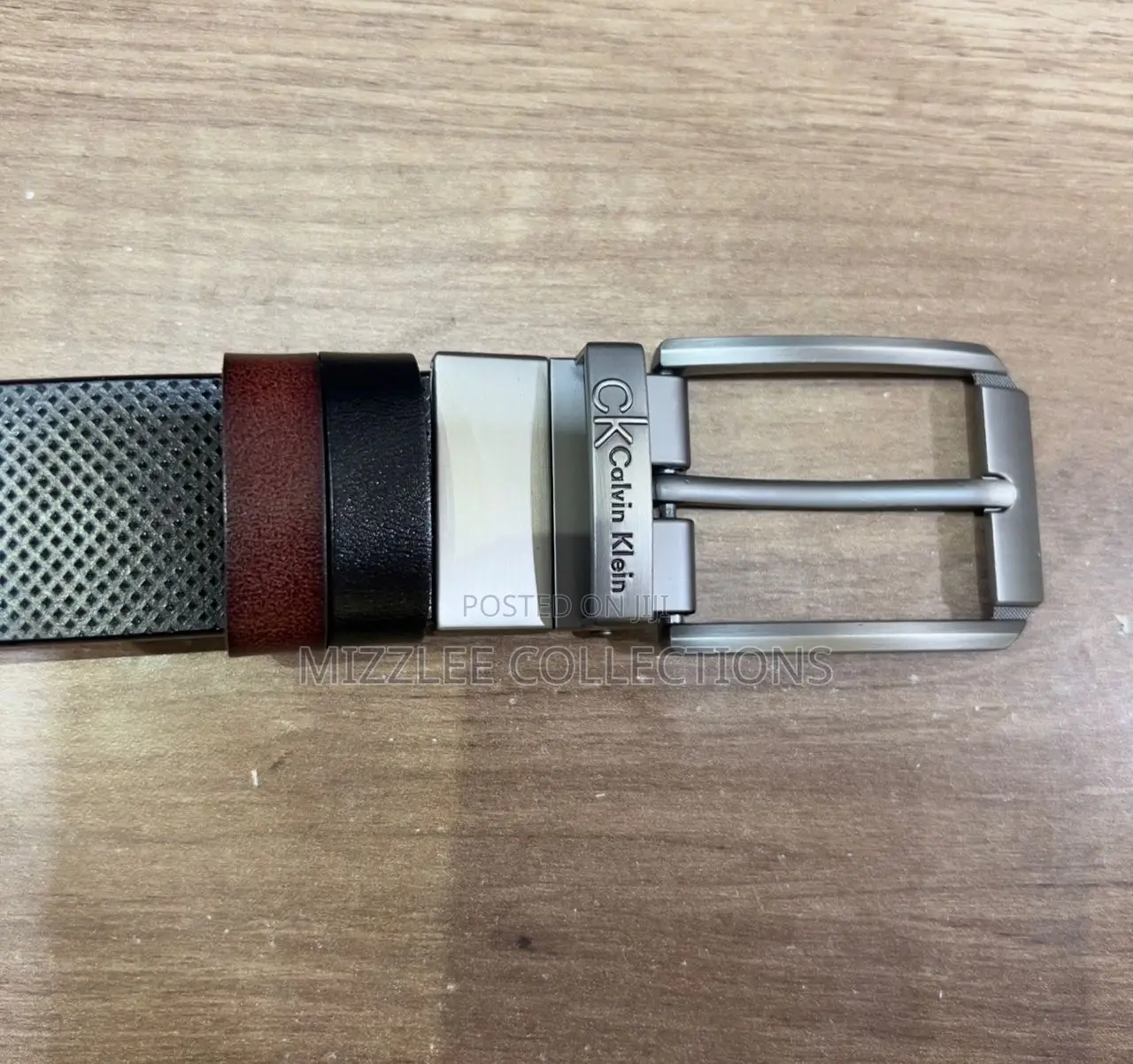 Quality Reversible Leather Belt Brown and Black