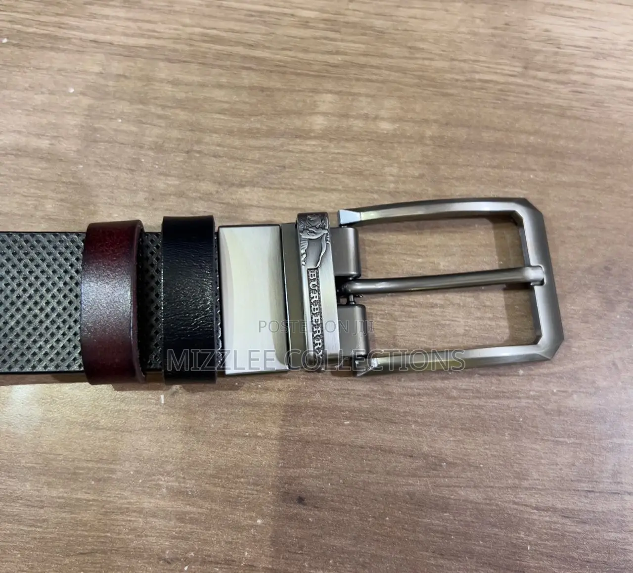 Quality Reversible Leather Belt Brown and Black