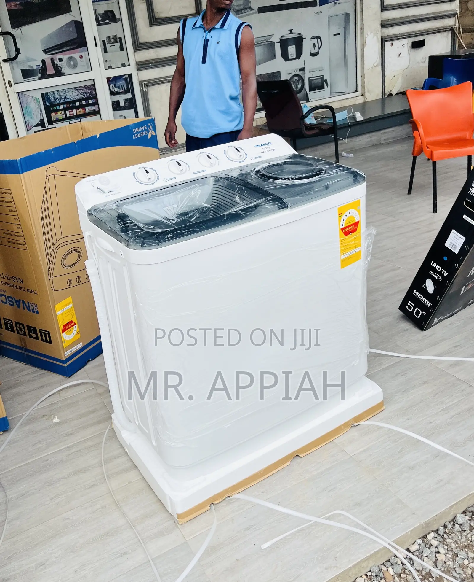 Authentic Nasco 11kg Washing Machine With Magic Filter.