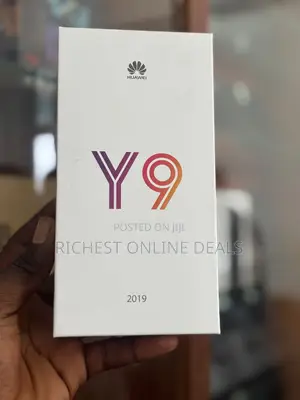 New Huawei Y9 2019 128 GB Black