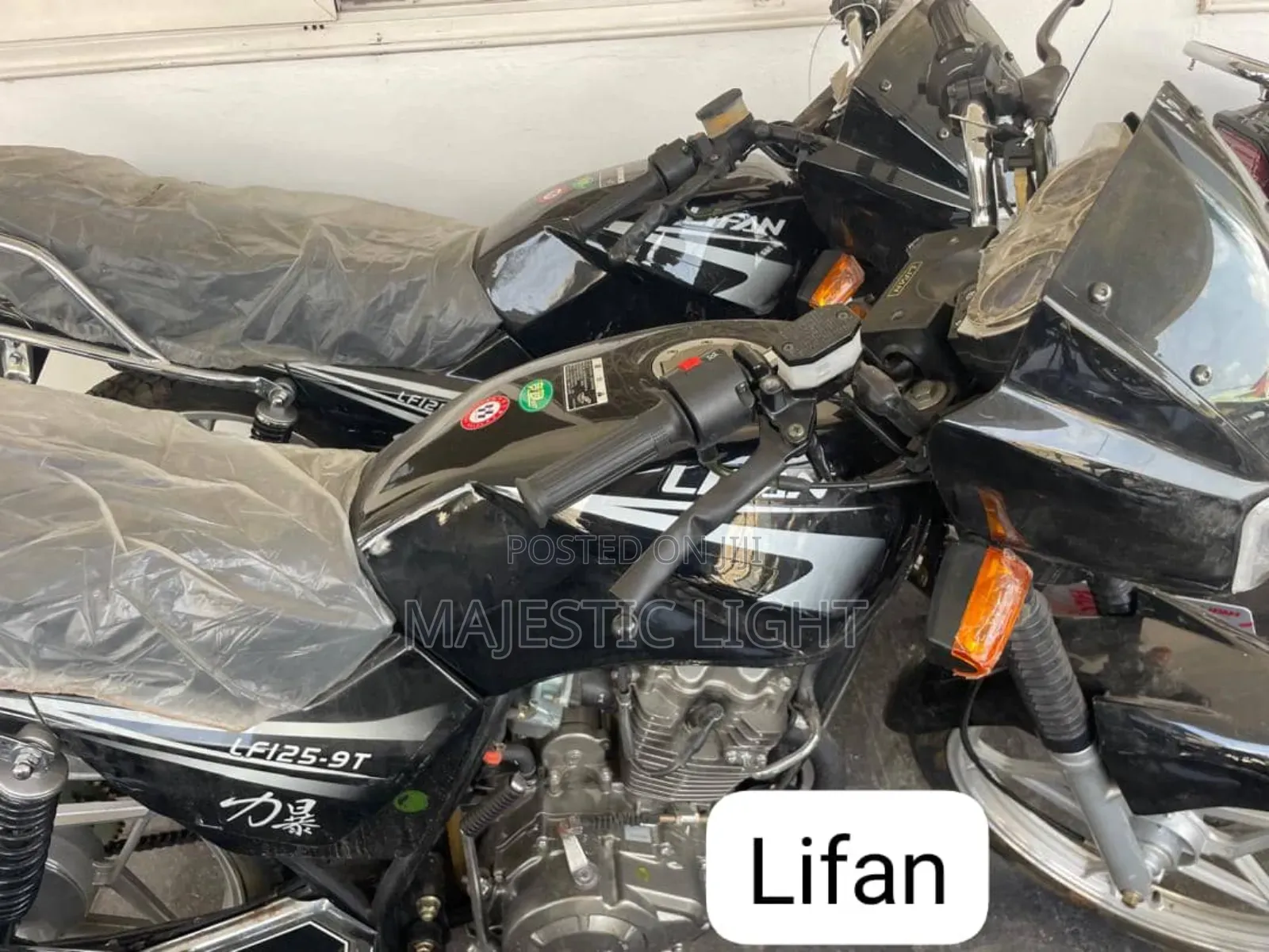 New Lifan 125cc 2020 Black