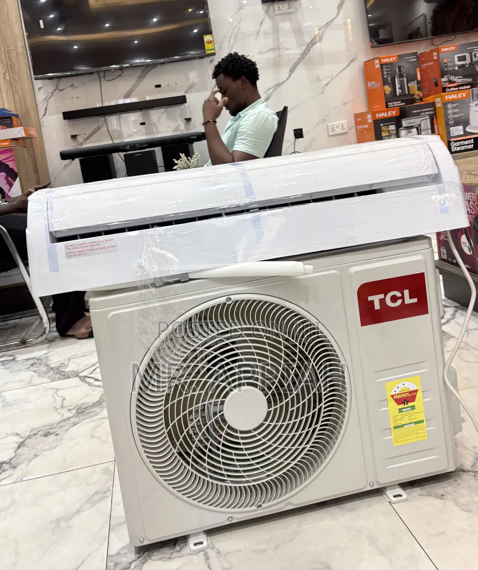 Choose Lovely TCL 2.5hp Dual Inverter Ac(White) 