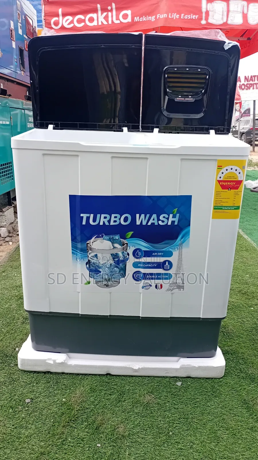 Flamino 11kg Washing Machin 118l Washing Machine Cleaning 118l