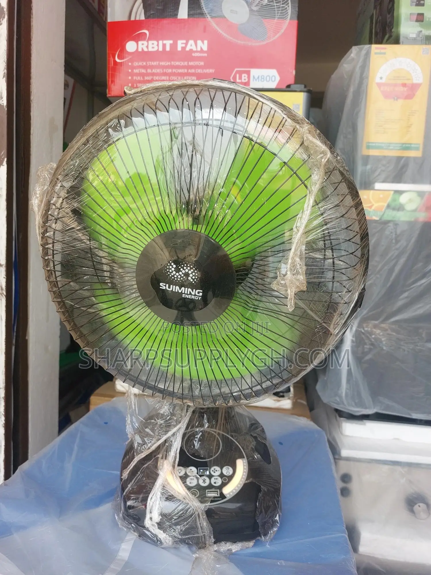 Solar Table Fan