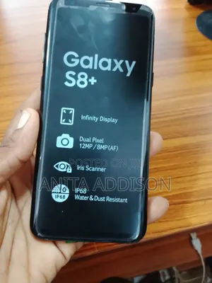 New Samsung Galaxy S8+ 128 GB Black