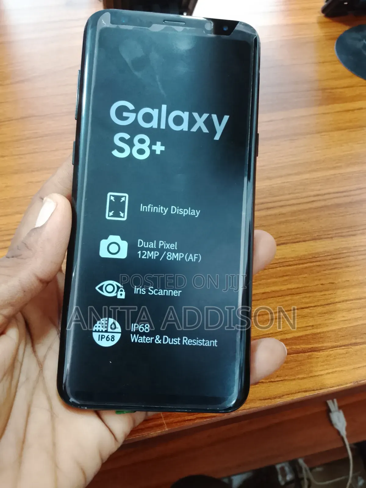 New Samsung Galaxy S8+ 128 GB Black