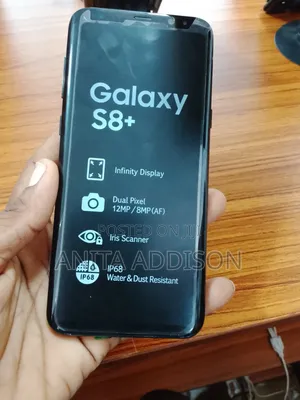 New Samsung Galaxy S8+ 128 GB Black