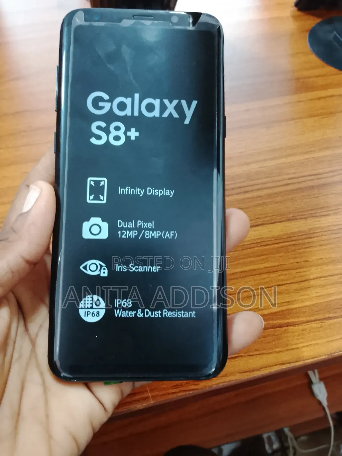 New Samsung Galaxy S8+ 128 GB Black