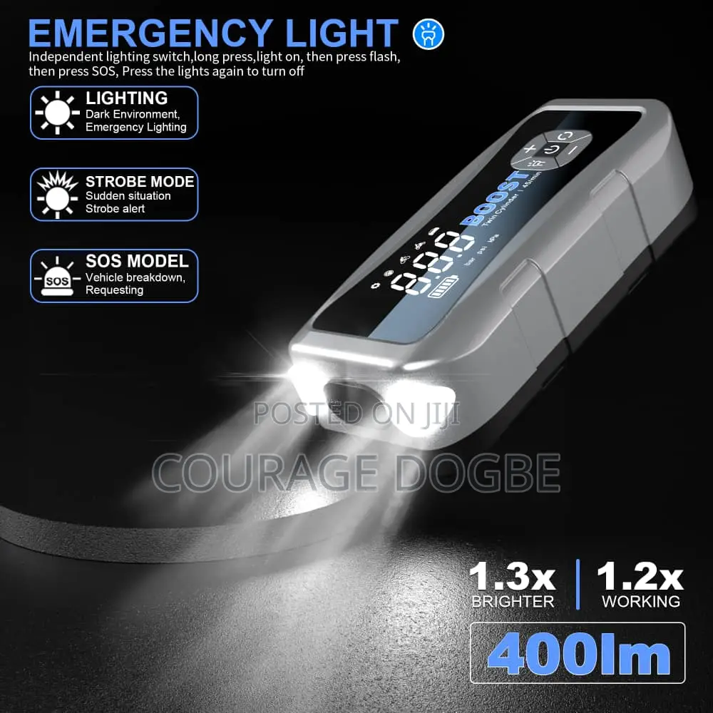 Multi-Functional Car Jump Starter