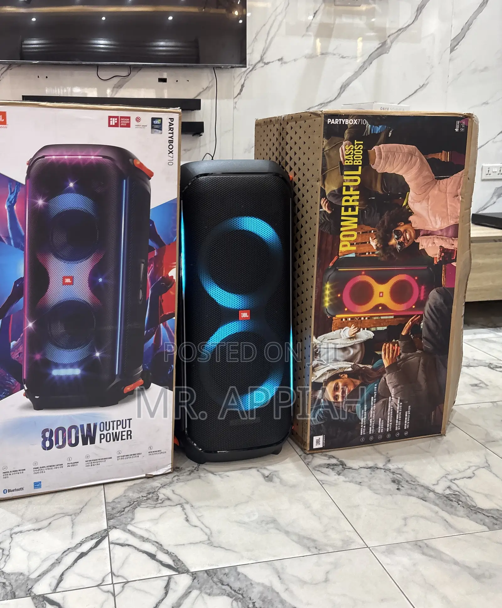 Choose Lovely JBL Party Box 710 Bluetooth Speaker(800watt)