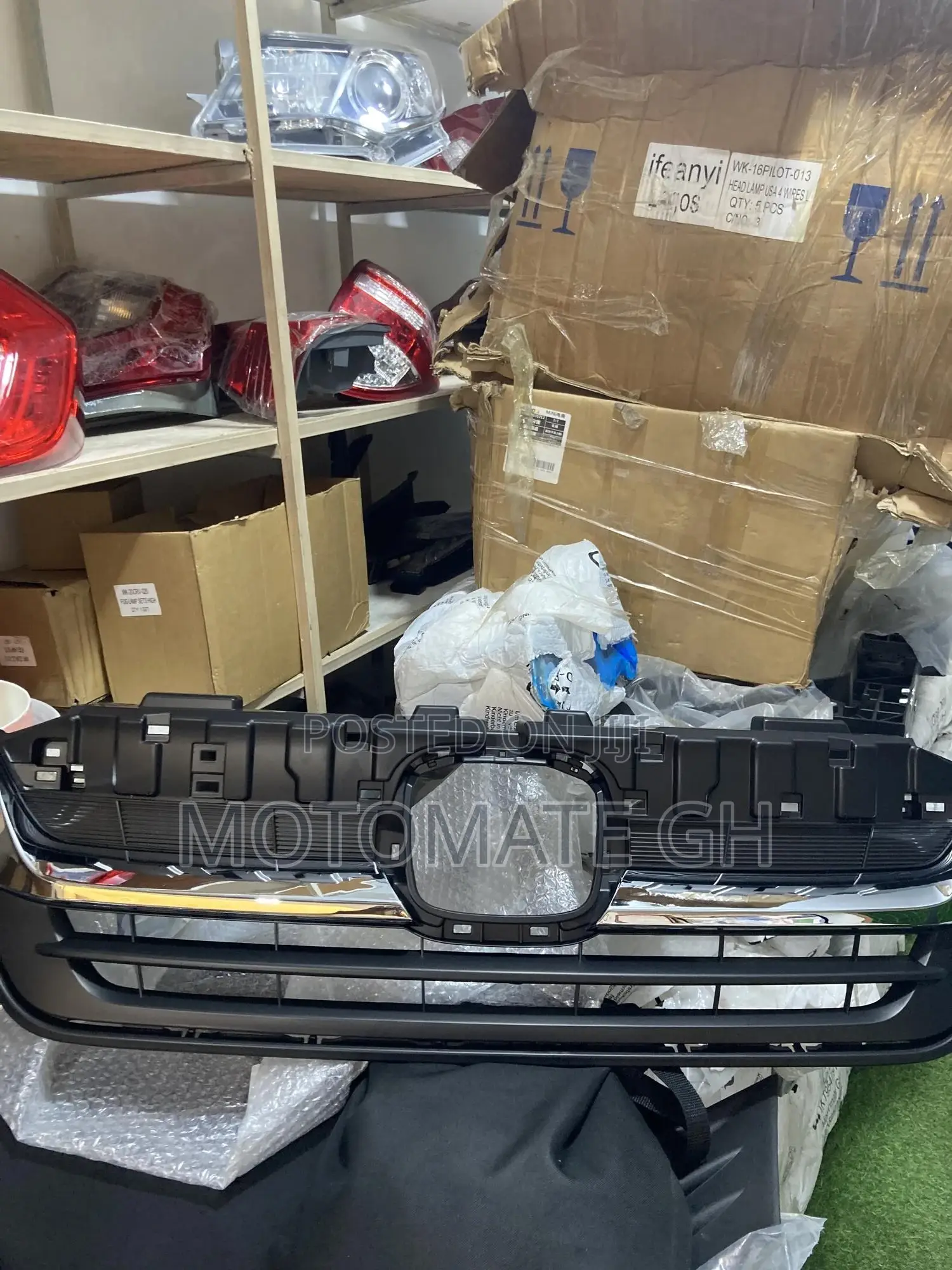 Honda Pilot 2019-2021 Bumper Grill