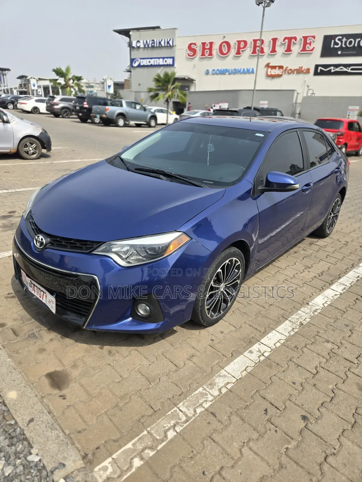 Toyota Corolla S 4dr Sedan (1.8L 4cyl CVT) 2016 Blue