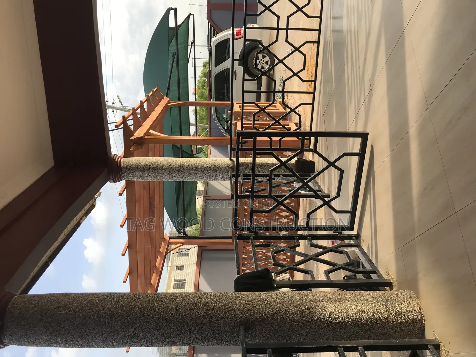 Hardwood Pergola