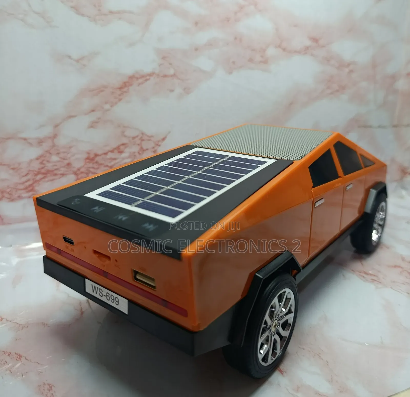 Wster Ws-699 Solar Energy Car Bluetooth Speaker