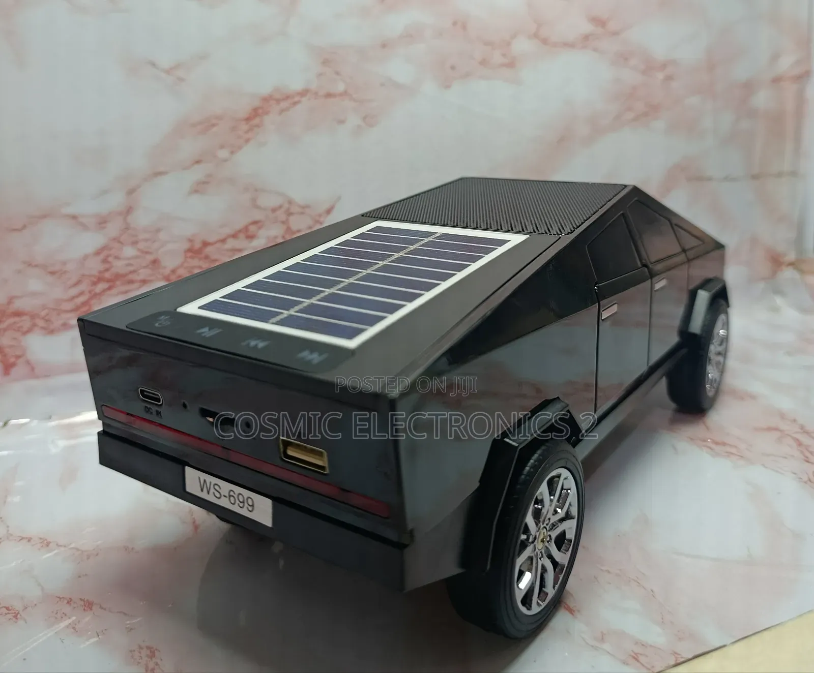 Wster Ws-699 Solar Energy Car Bluetooth Speaker