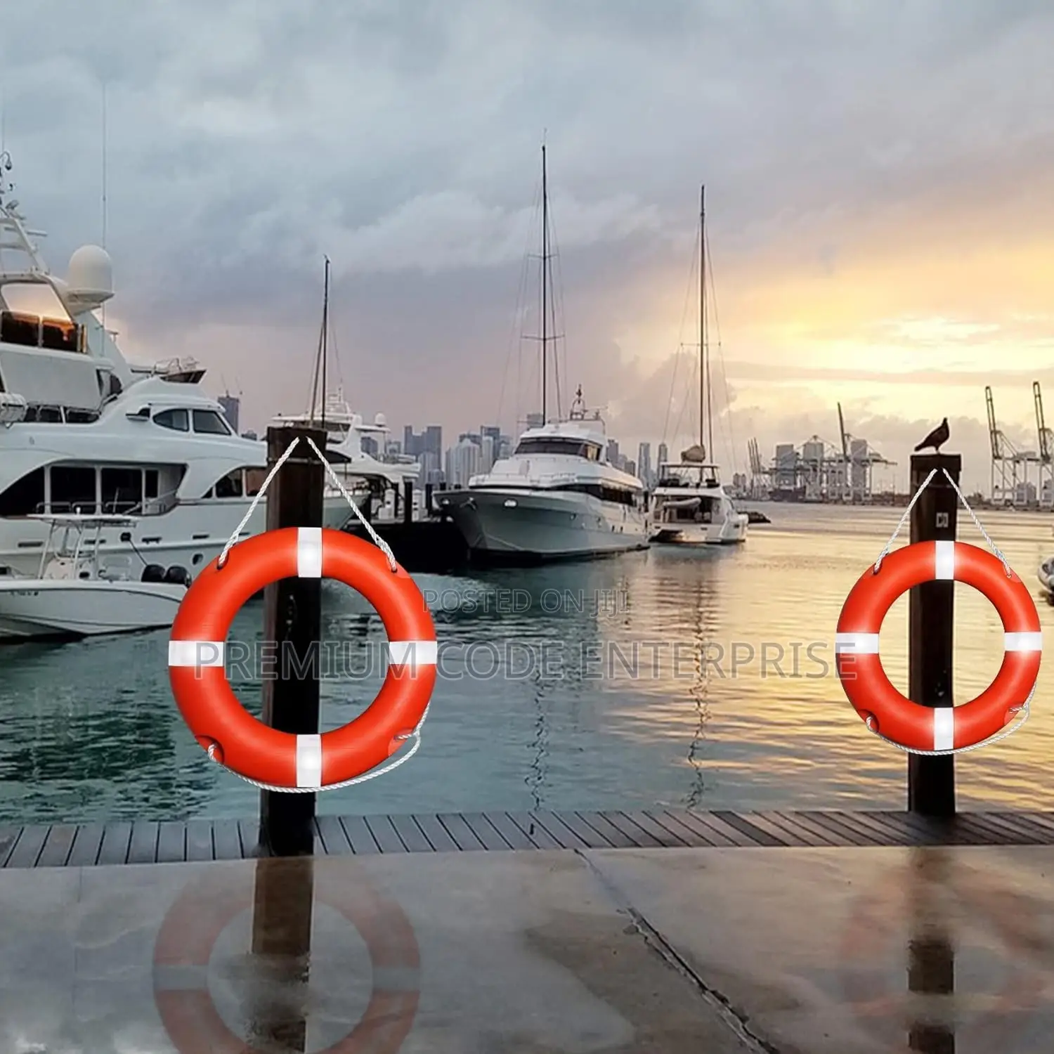 Lifebuoy Ring For Swimming & Water Rescue – Floating Safety Ring