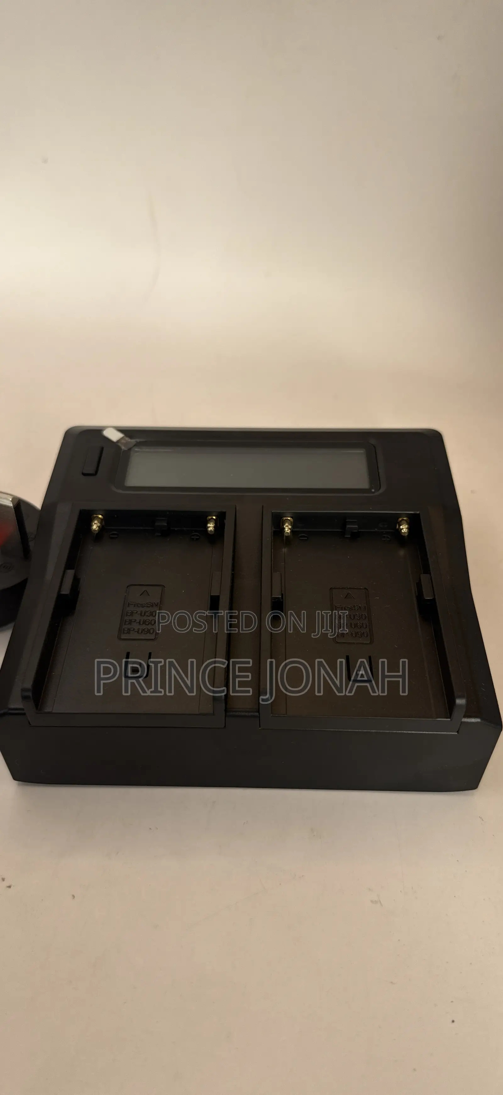 Quick Lcd-display Dual Mains Charger For Sony Bp-u30 U60 U90 Pmw-ex1