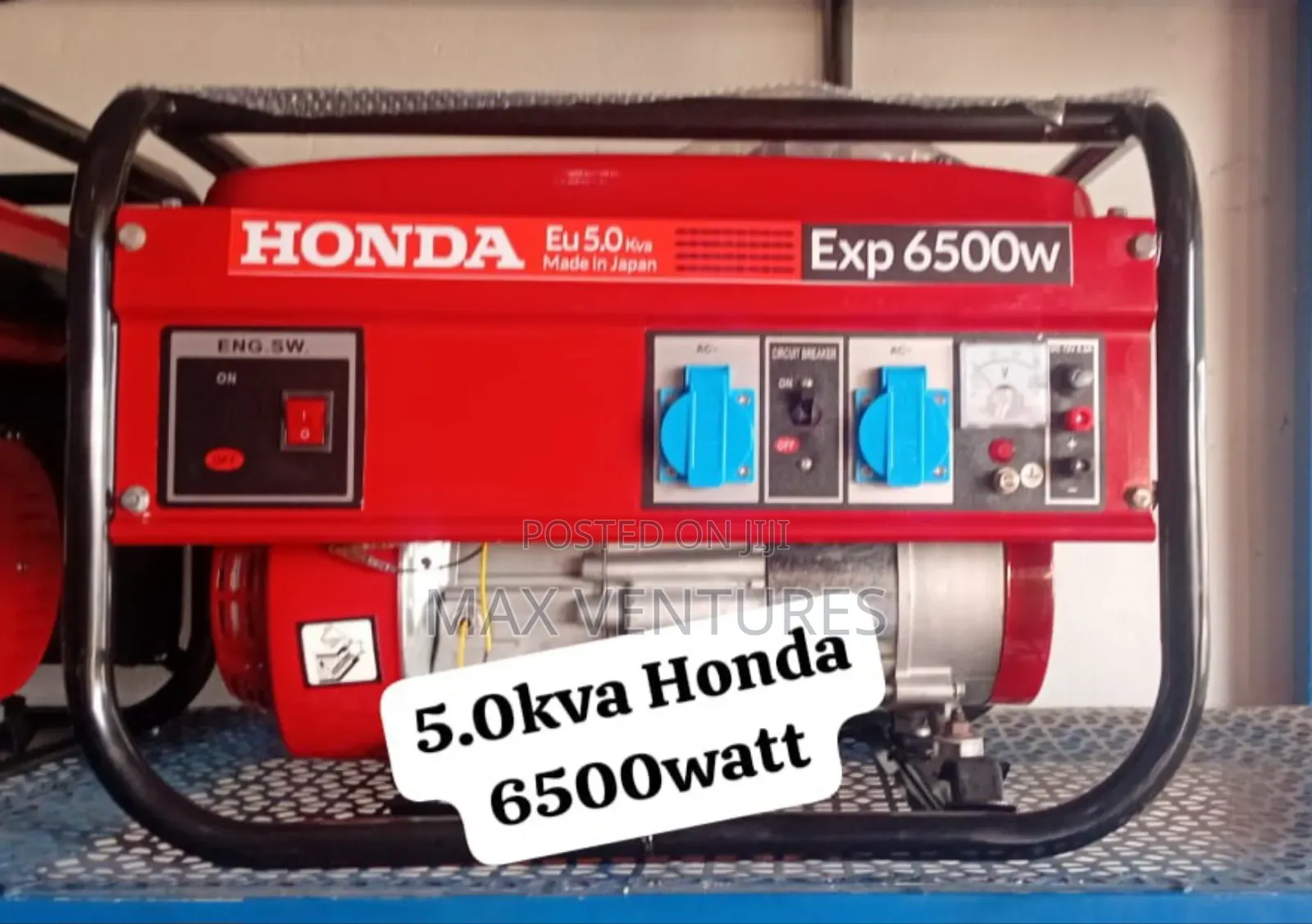 Easy Start Honda 5.0kva 6500watt Petrol Generator 5.0kva