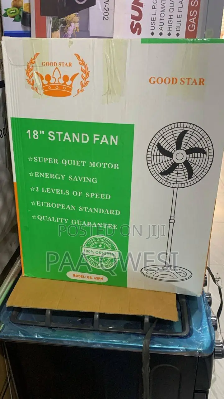 Good Star 18” Floor Standing Fan – Original