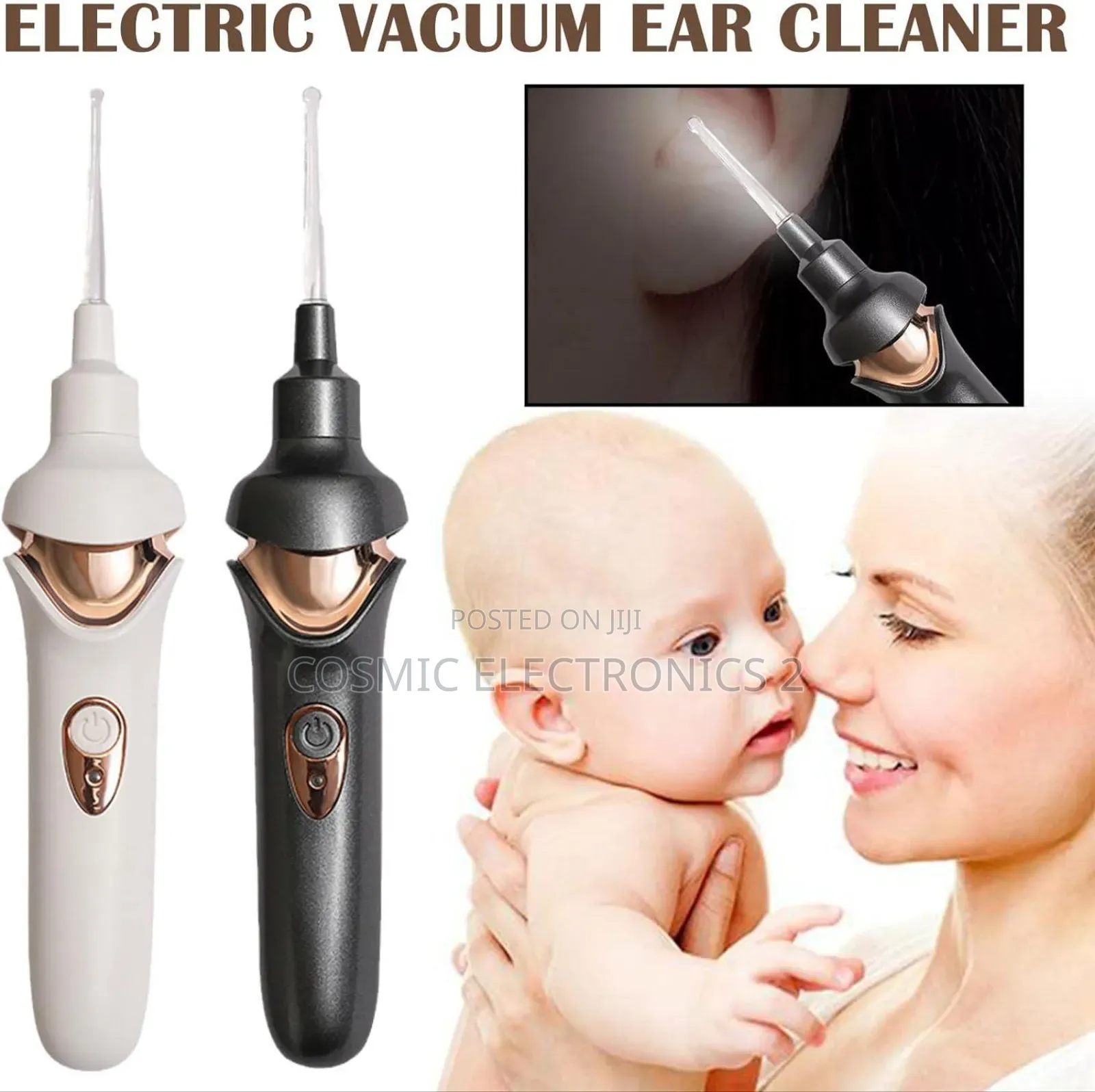 Luminous Electric Suction Ear Sharp Tool