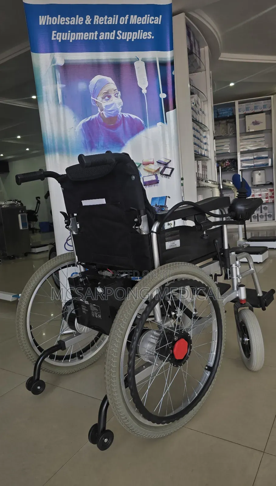 Shortback Electric Wheelchair