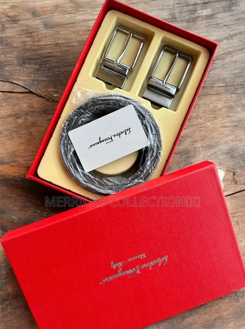 Leather Belt”Salvatore Ferragamo”