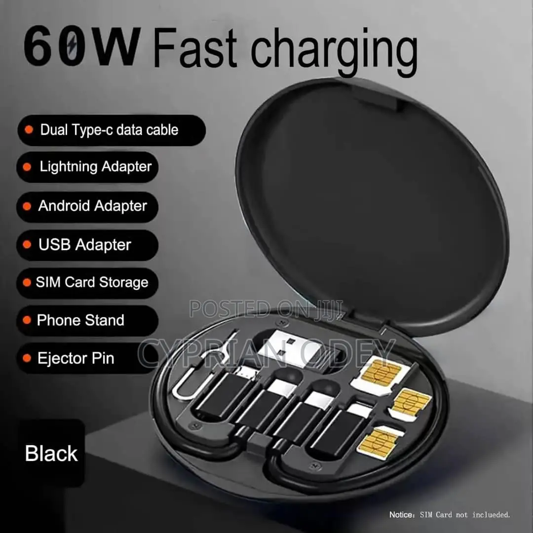 Multifunction Cable Set and Phone Holder