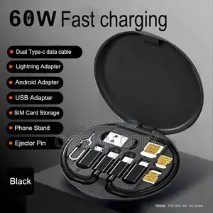 Multifunction Cable Set and Phone Holder