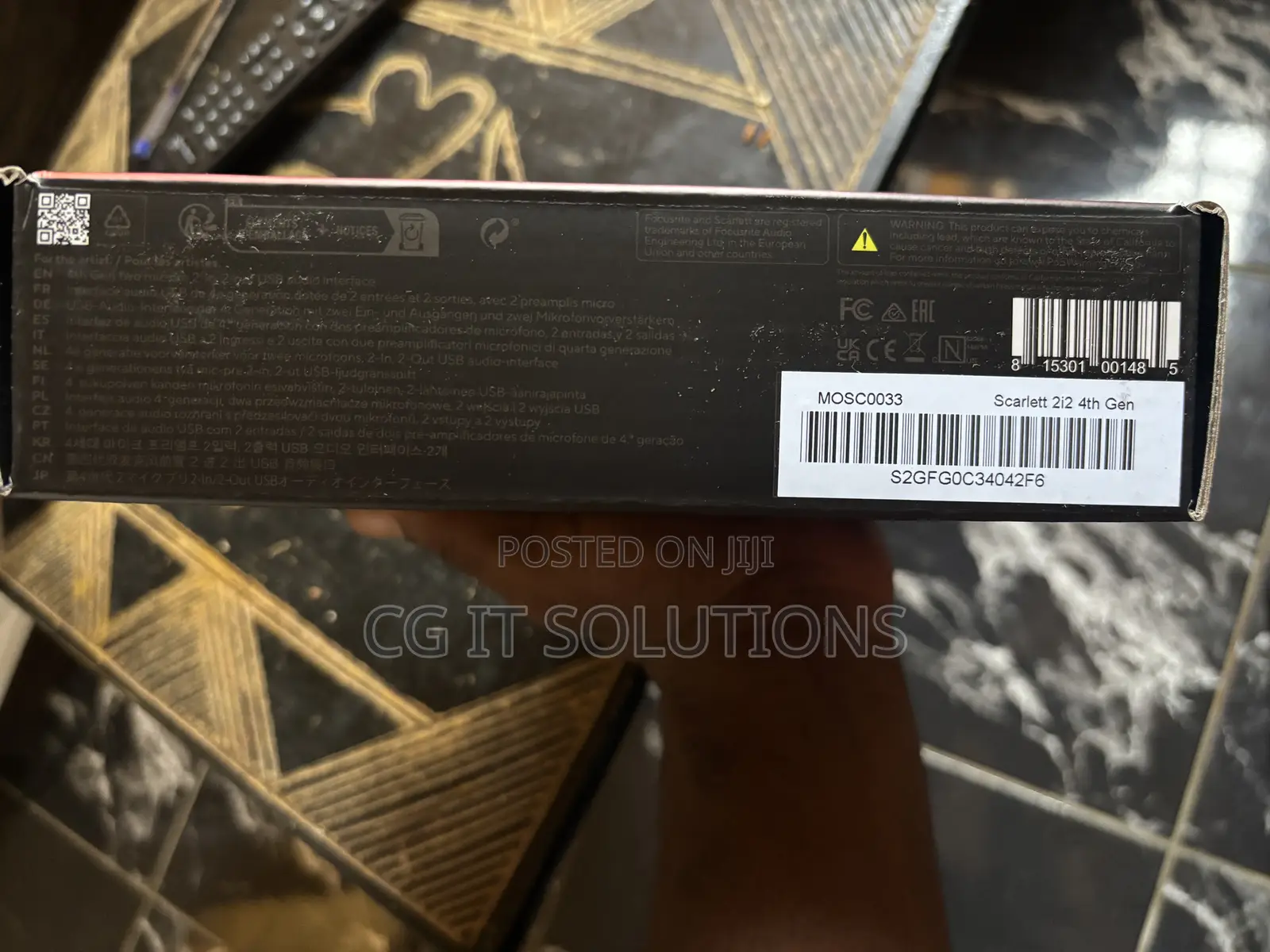 Focusrite Scarlet 2i2 4th Generation