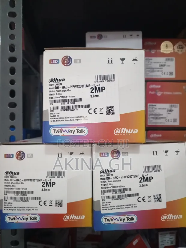 Dahua Full Color 2mp Smart 2 Way Audio Camera Dh-Hac-Hfw1200-TLMP-Il-T 2
