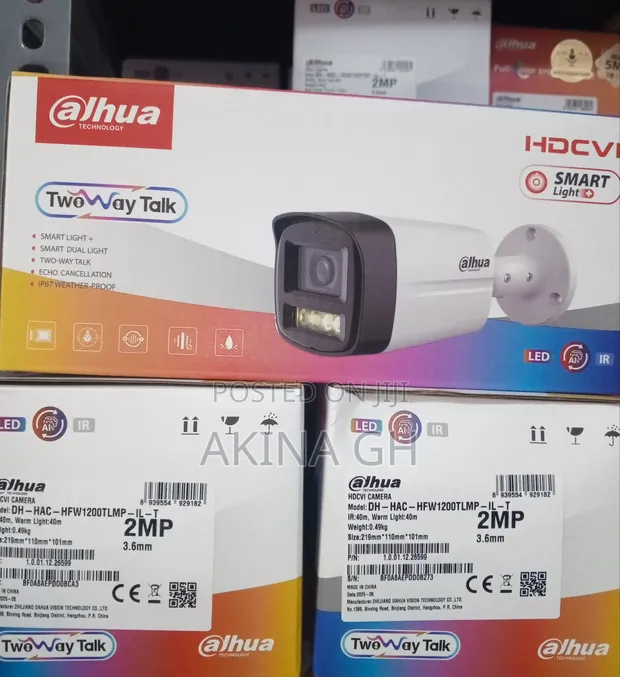Dahua Full Color 2mp Smart 2 Way Audio Camera Dh-Hac-Hfw1200-TLMP-Il-T 3
