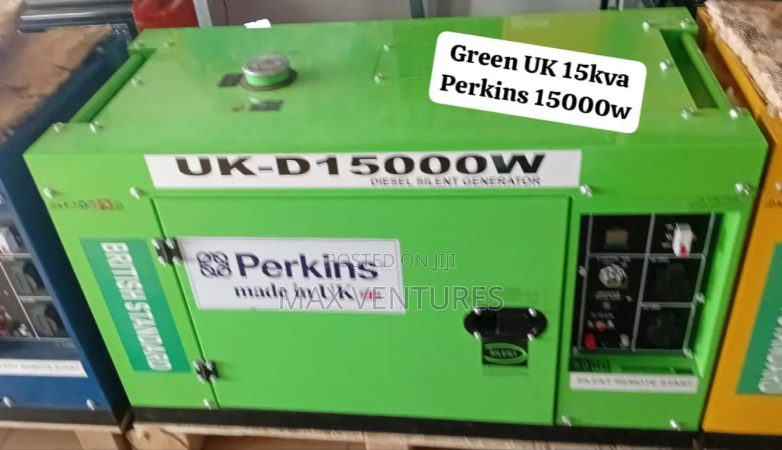 Distance Remote Start Perkins 15kva 15000w Diesel Generator