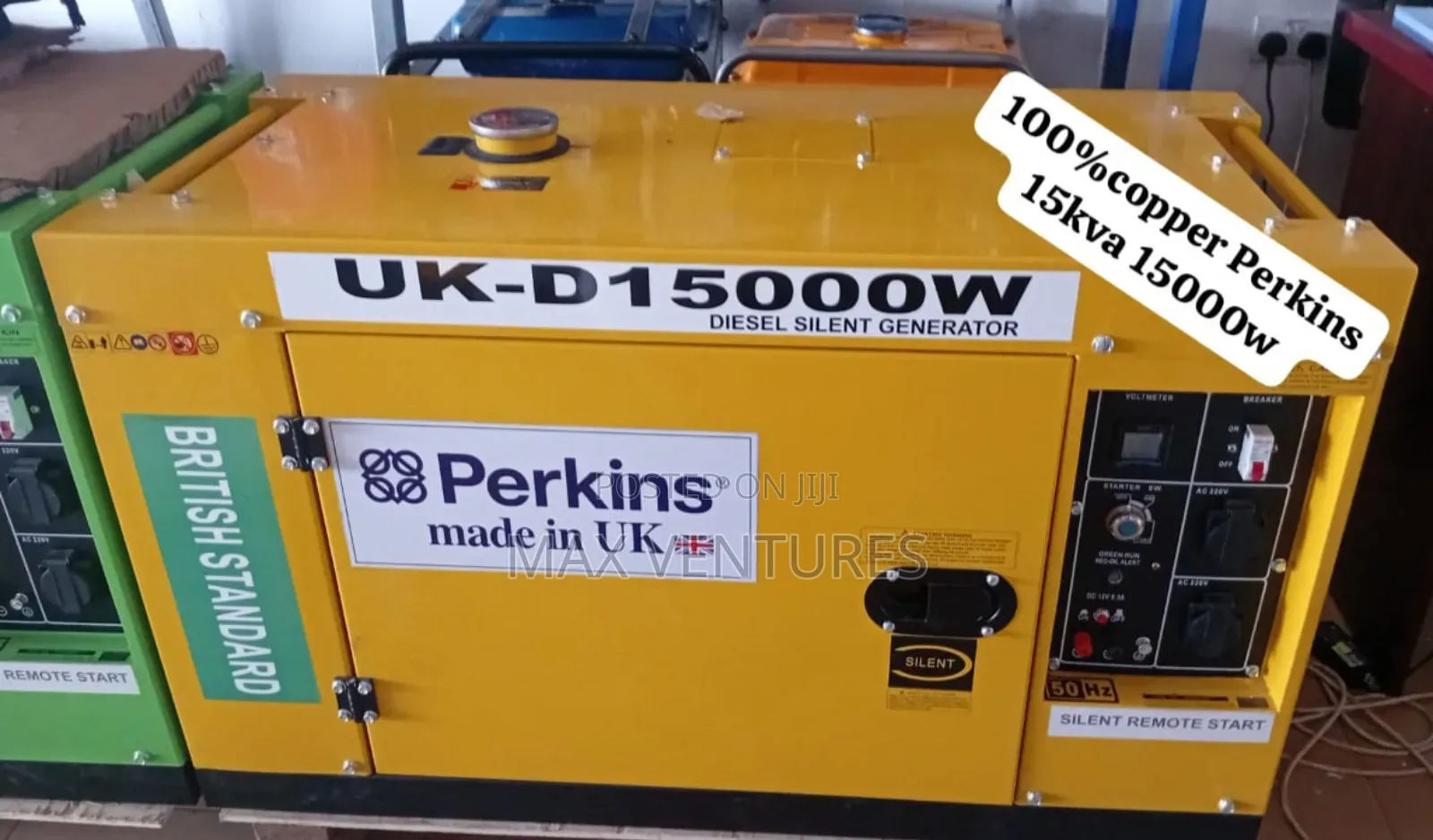 Verified Uk 15000w 15kva Diesel Generator Silent 15kva