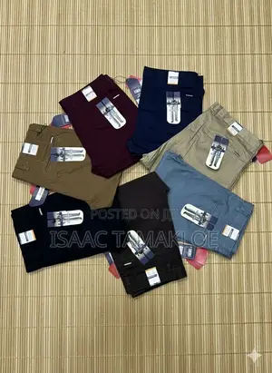 Stretch Khaki Trousers
