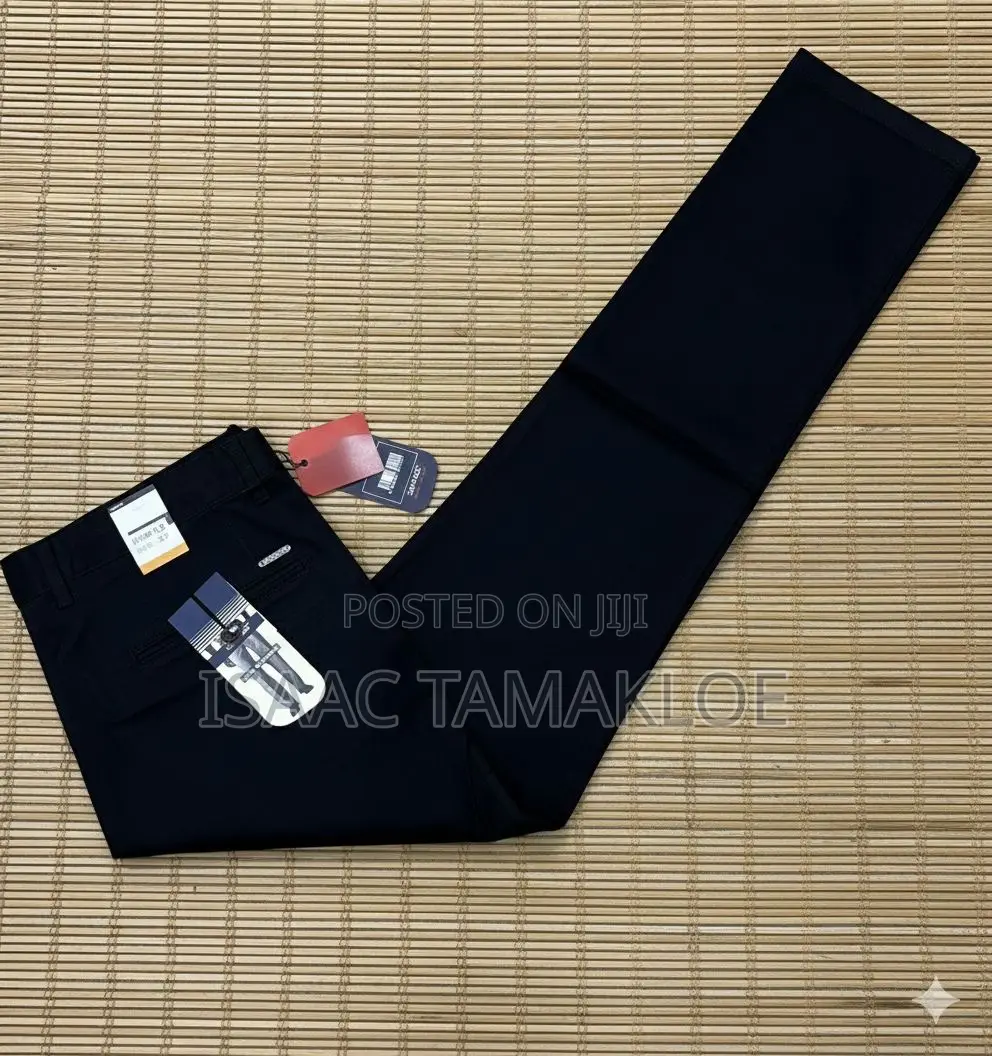 Stretch Khaki Trousers