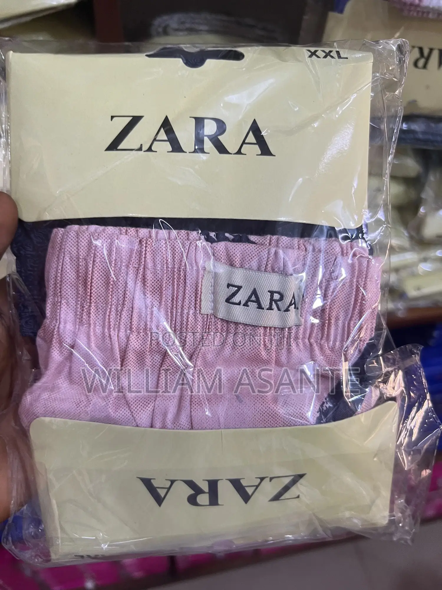 2 Pieces Quality Zara Boxer Shorts
