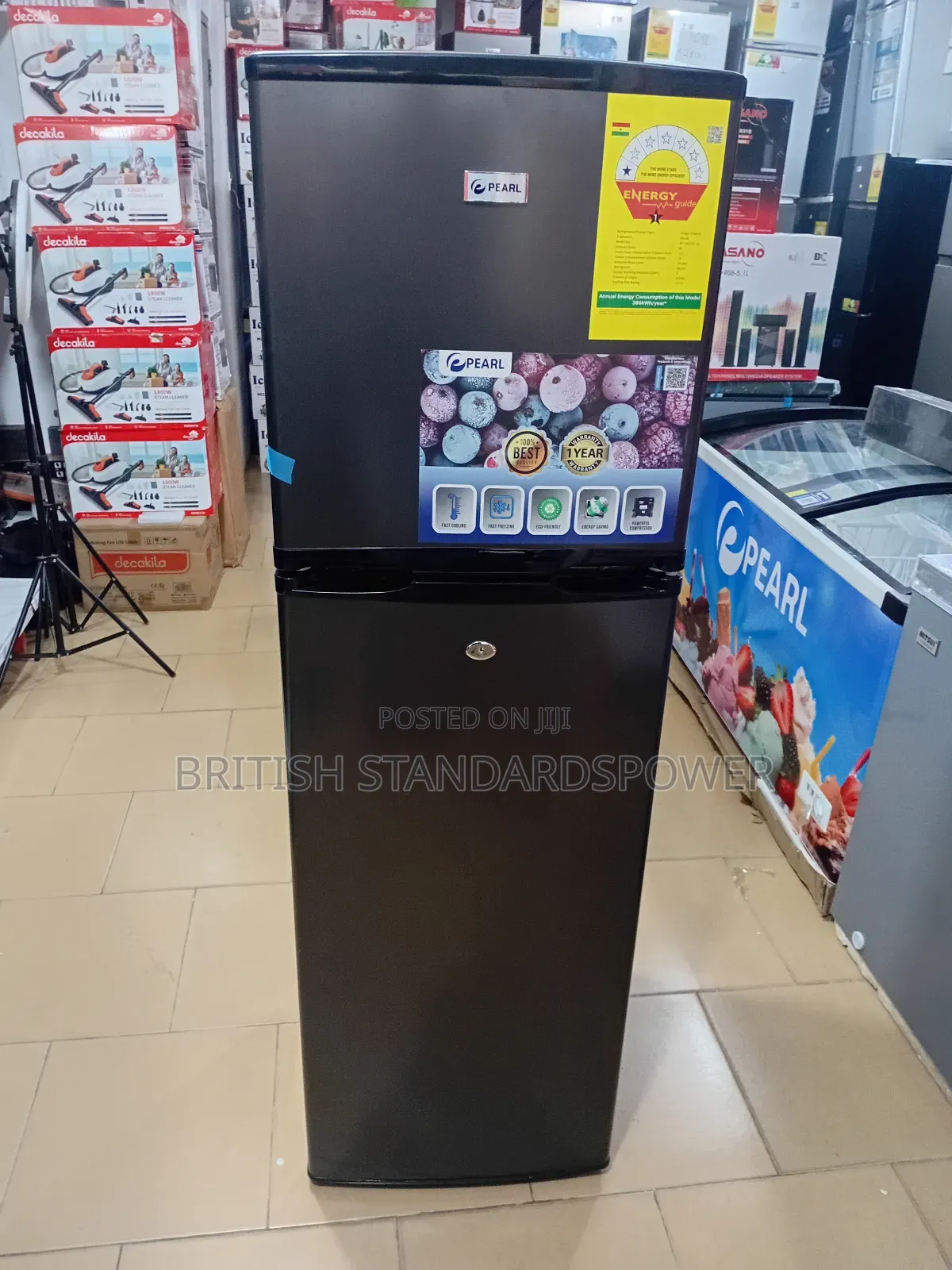 162l Pearl Fresh Flow Double Door 162l Refrigerator