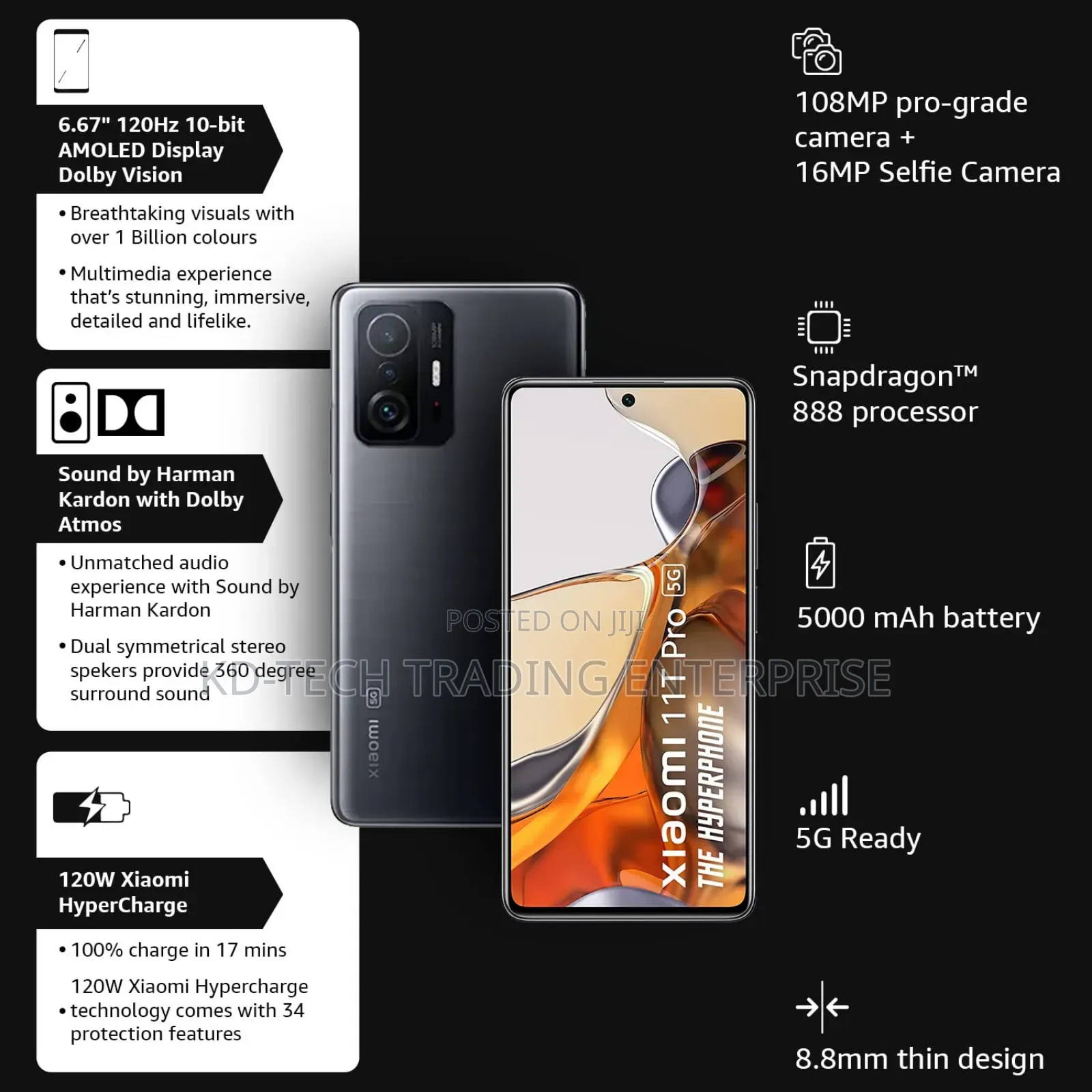 Xiaomi 11T Pro 256 GB Gray