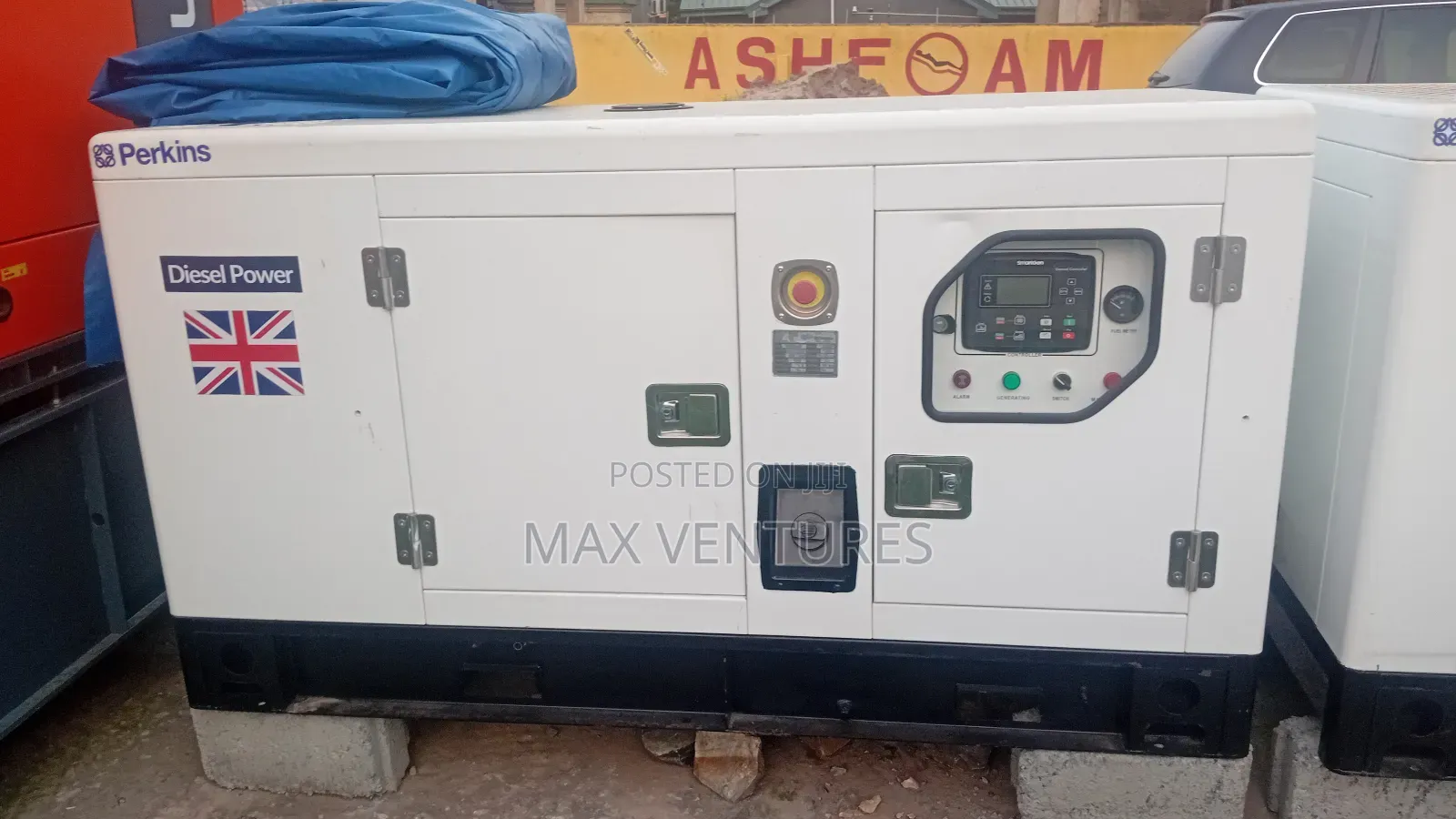 Heavy Load Uk 50kva Perkins Diesel Generator Silent 50kva