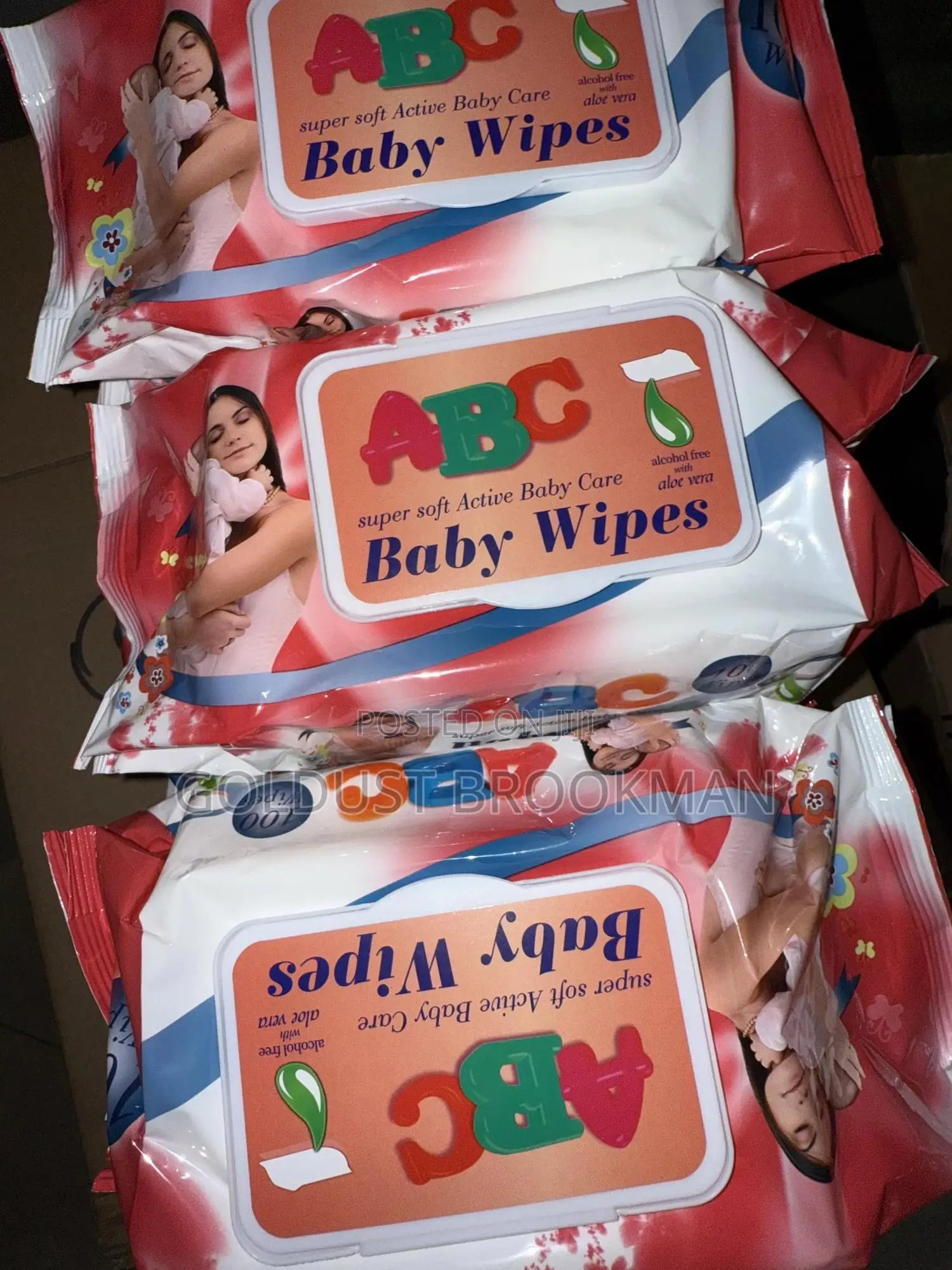 Abc Wipes Suitable for Babies Toddlers From Zero-5