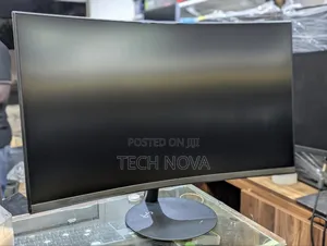 Samsung Curved Pc Screen, 27" Inch Va Panel, Full Hd 1080 Resolution
