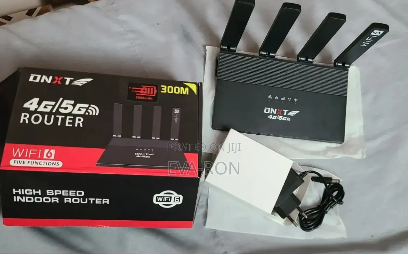 DNXT 4g/5g Wifi 6 Router With Built-in 5000mah Battery, 300m Range