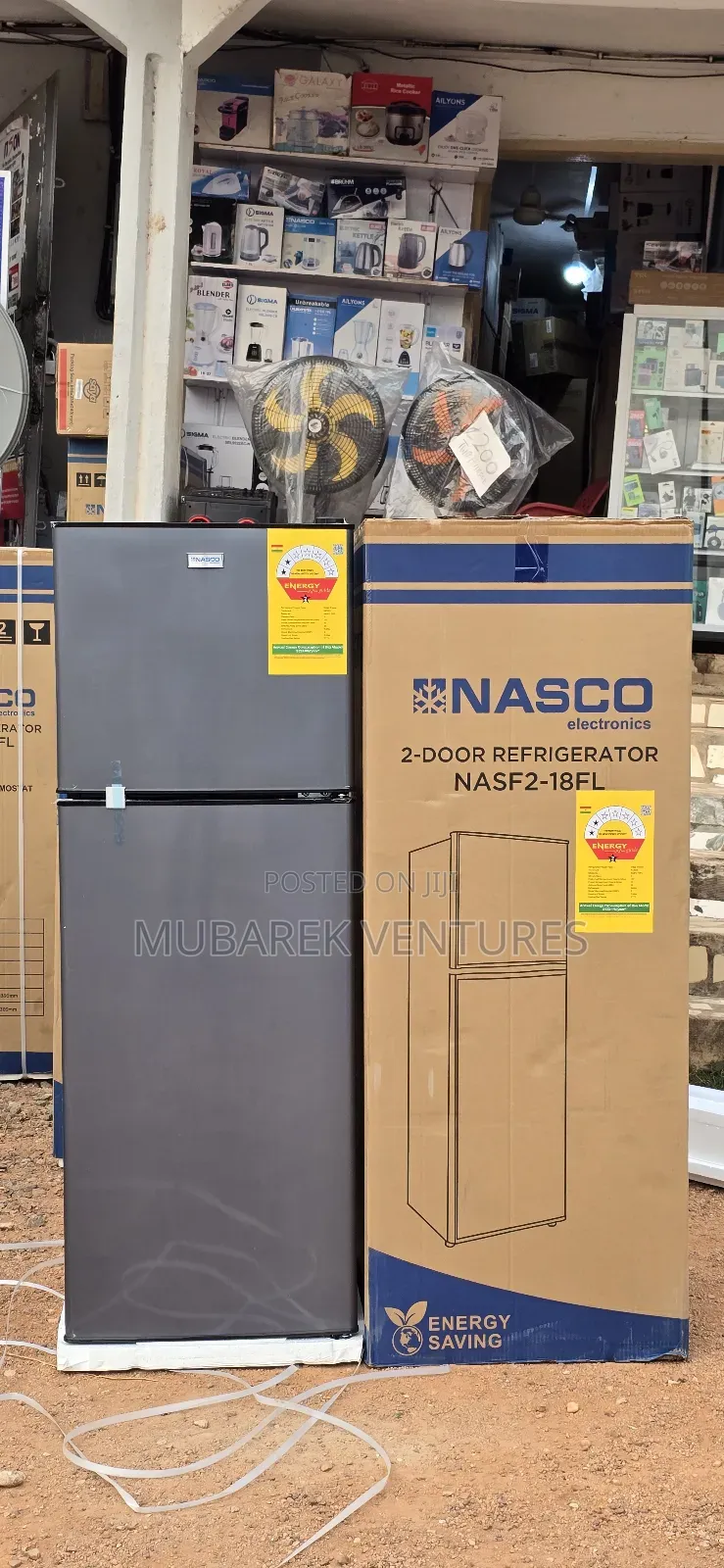 Nasco 158ltrs Top Mounted Refrigerator
