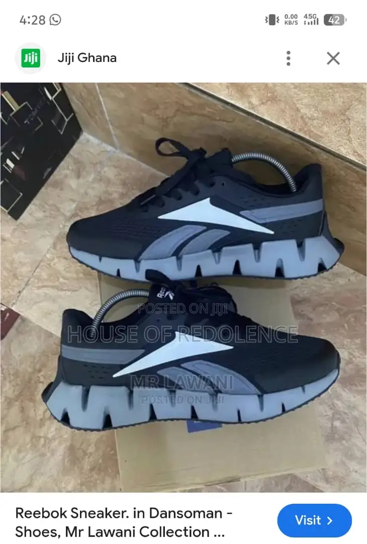 Reebok Zig Dynamica 2 Black Grey Sneakers