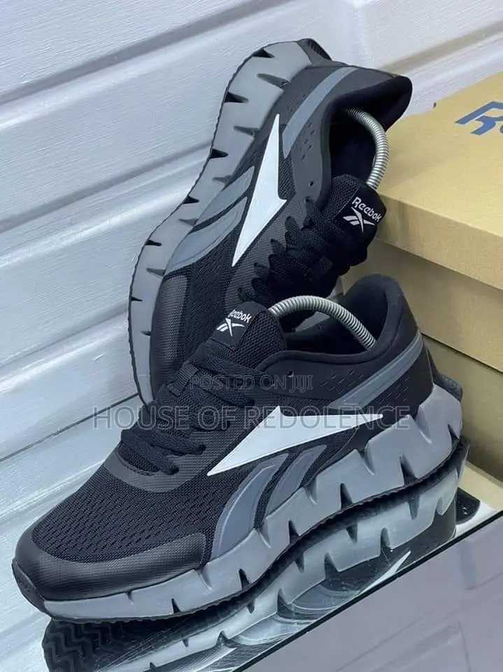 Reebok Zig Dynamica 2 Black Grey Sneakers