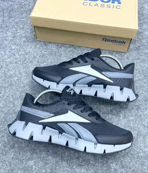 Reebok Zig Dynamica 2 Black Grey Sneakers
