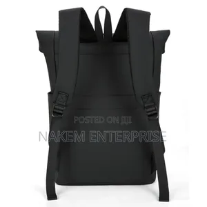 Roll Up Laptop Backpack Men Women Expandable 15.6 Inch Waterproof
